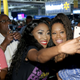 Regina King (R) takes a selfie with a fan at Essence Festival 2018 on July 6, 2018, in New Orleans.